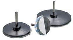 Merit Abrasives - 3/4" Diam Adhesive/PSA Disc Backing Pad - 1/4" Shank Diam, 15,000 RPM - Apex Tool & Supply