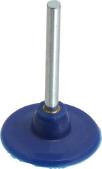 Value Collection - 1" Diam Adhesive/PSA Disc Backing Pad - 1/8" Shank Diam, 18,000 RPM - Apex Tool & Supply