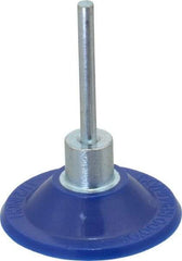 Value Collection - 1-1/2" Diam Adhesive/PSA Disc Backing Pad - 1/8" Shank Diam, 15,000 RPM - Apex Tool & Supply