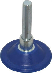 Value Collection - 1-1/2" Diam Adhesive/PSA Disc Backing Pad - 1/4" Shank Diam, 15,000 RPM - Apex Tool & Supply