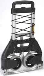 Wesco Industrial Products - 110 Lb Capacity 41" OAH Hand Truck - Single Grip Handle, Aluminum & Plastic - Apex Tool & Supply
