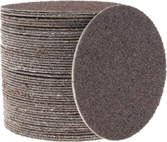 Made in USA - 3" Diam, 50 Grit Aluminum Oxide Adhesive PSA Disc - Coarse Grade, X Weighted Cloth Backing, For Low Speed Dual-Action Sanders, Random Orbital Sanders - Apex Tool & Supply