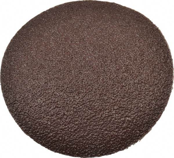Made in USA - 4" Diam, 50 Grit Aluminum Oxide Adhesive PSA Disc - Coarse Grade, X Weighted Cloth Backing, For Low Speed Dual-Action Sanders, Random Orbital Sanders - Apex Tool & Supply