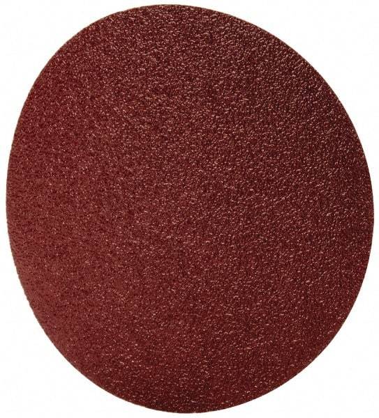 Made in USA - 8" Diam, 40 Grit Aluminum Oxide Adhesive PSA Disc - Coarse Grade, X Weighted Cloth Backing, For Low Speed Dual-Action Sanders, Random Orbital Sanders - Apex Tool & Supply