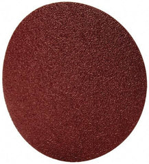 Made in USA - 8" Diam, 40 Grit Aluminum Oxide Adhesive PSA Disc - Coarse Grade, X Weighted Cloth Backing, For Low Speed Dual-Action Sanders, Random Orbital Sanders - Apex Tool & Supply