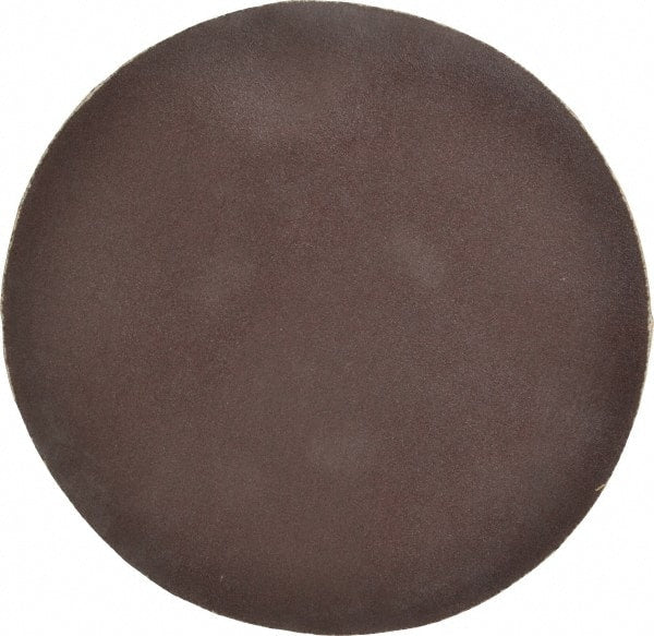 Made in USA - 10" Diam, 100 Grit Aluminum Oxide Adhesive PSA Disc - Apex Tool & Supply