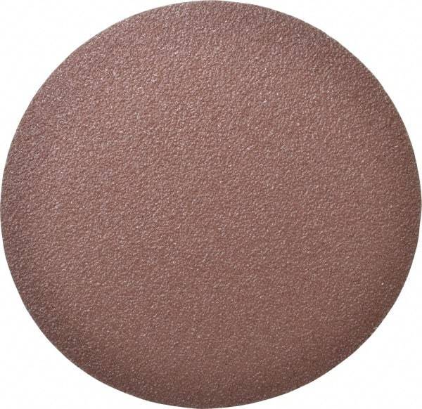 Made in USA - 12" Diam, 24 Grit Aluminum Oxide Adhesive PSA Disc - Very Coarse Grade, X Weighted Cloth Backing, For Low Speed Dual-Action Sanders, Random Orbital Sanders - Apex Tool & Supply