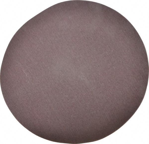Made in USA - 12" Diam, 100 Grit Aluminum Oxide Adhesive PSA Disc - Fine Grade, X Weighted Cloth Backing, For Low Speed Dual-Action Sanders, Random Orbital Sanders - Apex Tool & Supply
