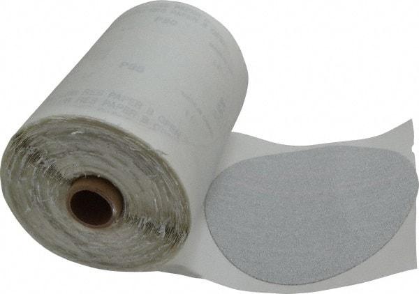 Made in USA - 6" Diam, 80 Grit Silicon Carbide Adhesive PSA Disc - Medium Grade, B Weighted Paper Backing, For Low Speed Dual-Action Sanders, Random Orbital Sanders - Apex Tool & Supply