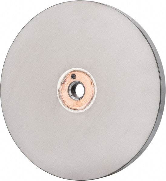 Accu-Finish - 6" Diam, 1/2" Hole Size, 1/2" Overall Thickness, 1,200 Grit, Tool & Cutter Grinding Wheel - Ultra Fine Grade, Diamond - Apex Tool & Supply