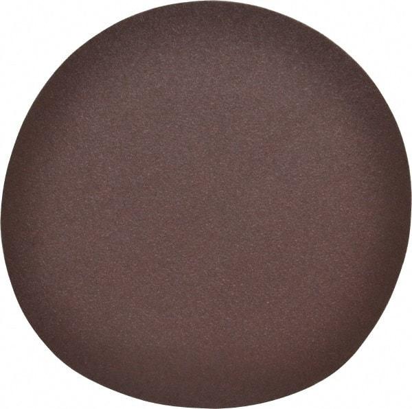 Made in USA - 14" Diam, 40 Grit Aluminum Oxide Adhesive PSA Disc - Coarse Grade, X Weighted Cloth Backing, For Low Speed Dual-Action Sanders, Random Orbital Sanders - Apex Tool & Supply