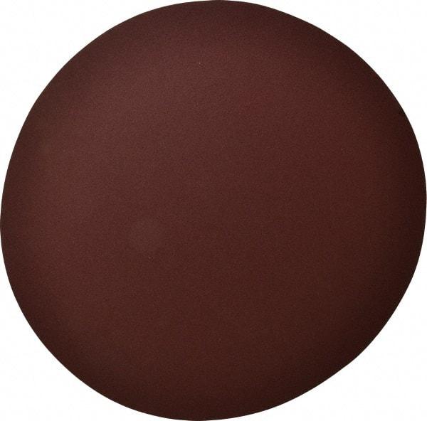 Made in USA - 14" Diam, 100 Grit Aluminum Oxide Adhesive PSA Disc - Fine Grade, X Weighted Cloth Backing, For Low Speed Dual-Action Sanders, Random Orbital Sanders - Apex Tool & Supply