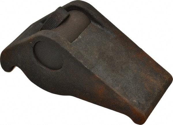 Value Collection - 5/8" Stud, 4-1/4" Max Clamping Height, Steel, Adjustable & Self-Positioning Strap Clamp - 2-5/8" Wide, 2-1/4" High, 2-1/8" Heel to Stud Center - Apex Tool & Supply