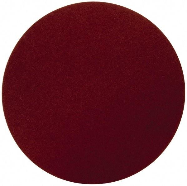 Made in USA - 20" Diam, 80 Grit Aluminum Oxide Adhesive PSA Disc - Medium Grade, X Weighted Cloth Backing, For Low Speed Dual-Action Sanders, Random Orbital Sanders - Apex Tool & Supply