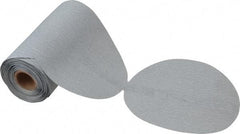 Made in USA - 6" Diam, 320 Grit Silicon Carbide Adhesive PSA Disc - Extra Fine Grade, B Weighted Paper Backing, For Low Speed Dual-Action Sanders, Random Orbital Sanders - Apex Tool & Supply