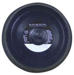 AutoQuip - 6" Diam Adhesive/PSA Disc Backing Pad - Firm Density, 10,000 RPM - Apex Tool & Supply