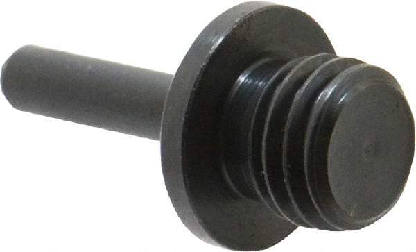 Value Collection - 1/4" Max Diam, Abrasive Disc Adapter - 5/8-11, 1-3/4" Long - Apex Tool & Supply