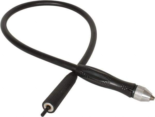 Dico - 40" Long x 3/8-24 Thread Size Flexible Motor Shaft - Compatible with 1/4" Shaft Diam, Converts Drill & Bench Motors to Flex Shaft - Apex Tool & Supply
