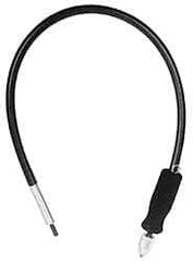 Dico - 52" Long x 3/8-24 Thread Size Flexible Motor Shaft - Compatible with 1/4" Shaft Diam, Converts Drill & Bench Motors to Flex Shaft - Apex Tool & Supply