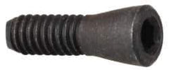 Cutting Tool Technologies - Hex Socket Lock Screw for Indexable Slotting Cutters - #1-72 Thread, For Use with Inserts - Apex Tool & Supply