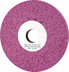 Grier Abrasives - 7" Diam x 1-1/4" Hole x 1/2" Thick, J Hardness, 46 Grit Surface Grinding Wheel - Apex Tool & Supply