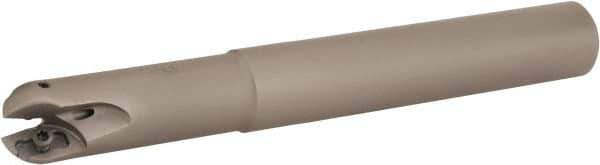 Iscar - 3/4" Cut Diam, 0.61" Max Depth of Cut, 3/4" Shank Diam, 6" OAL, Indexable Ball Nose End Mill - 2-1/4" Head Length, Straight Shank, BCM Toolholder, BCR D.75 Insert - Apex Tool & Supply