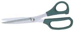 Clauss - 3-1/4" LOC, 8" OAL Stainless Steel Standard Shears - Ambidextrous, Straight Handle, For General Purpose Use - Apex Tool & Supply