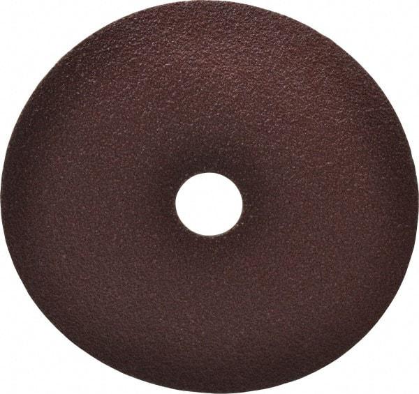 Camel Grinding Wheels - 4" Diam 5/8" Hole 60 Grit Fiber Disc - Medium Grade, Aluminum Oxide, 15,300 Max RPM - Apex Tool & Supply