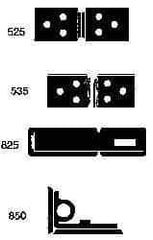 American Lock - 8-1/2" Long x 4-1/2" Wide, Lock Hasp - Hardened Steel - Apex Tool & Supply