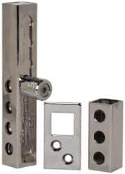American Lock - 2-3/8" Long x 3/4" Wide, Locking Slide Bolt Hasp - Hardened Steel - Apex Tool & Supply