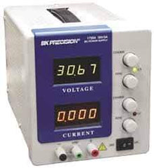 B&K Precision - 180 Watt, 0 to 3 Amp, 0 to 30 VDC Output, Power Supply - 5-1/2 Inch Wide x 12-1/2 Inch Deep x 6.2 Inch High, 32 to 104°F, 4 Digit LED Display - Apex Tool & Supply