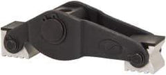 Gibraltar - 3/8" Stud, 2.13" Max Clamping Height, Steel, Adjustable & Self-Positioning Strap Clamp - 4.55" Long, 1-1/2" Wide, 1-1/2" High, 2.36" Heel to Stud Center - Apex Tool & Supply