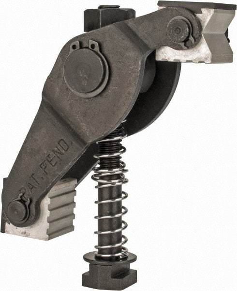Gibraltar - 3/8" Stud, 2.13" Max Clamping Height, Steel Strap Clamp Assembly - 1-1/2" Strap Thickness, 4.55" Strap Len, 1-1/2" Strap Width - Apex Tool & Supply