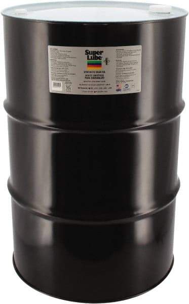 Synco Chemical - 55 Gal Drum, Synthetic Gear Oil - -45°F to 450°F, ISO 150 - Apex Tool & Supply