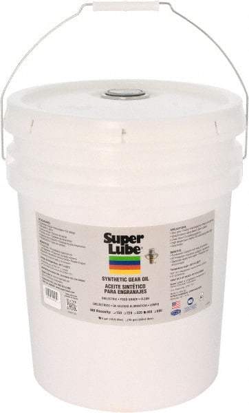 Synco Chemical - 5 Gal Pail, Synthetic Gear Oil - -45°F to 450°F, ISO 460 - Apex Tool & Supply