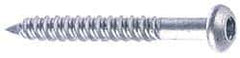 Made in USA - 5/16" Diam, 2-1/4" Torx Drive, Concrete Screw & Masonry Fastener - Steel, Blue Climaseal Finish - Apex Tool & Supply