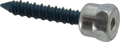 Buildex - 1/4" Zinc-Plated Steel Vertical (End Drilled) Mount Threaded Rod Anchor - 5/8" Diam x 1-1/2" Long, 2,810 Lb Ultimate Pullout, For Use with Concrete/Masonry - Apex Tool & Supply