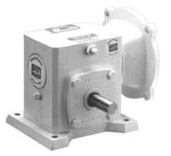Boston Gear - 2.62 Centerline Distance, 30:1, 1-1/2 Input Horsepower, 1,247 Lbs. Max Torque, Speed Reducer - 140TC NEMA - Apex Tool & Supply