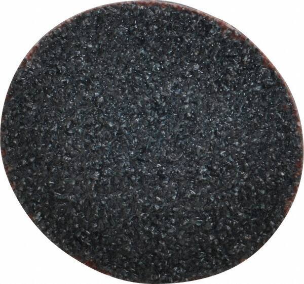 Norton - 1-1/2" Disc Diam, 50 Grit, Zirconia Alumina Quick Change Disc - Type S Attaching System, Coated, Brown, Coarse Grade, R821 Series - Apex Tool & Supply
