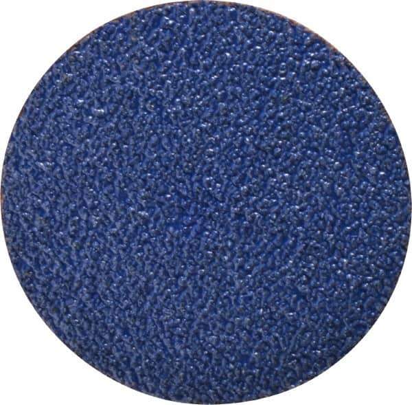 Norton - 4" Disc Diam, 36 Grit, Zirconia Alumina Quick Change Disc - Type S Attaching System, Coated, Very Coarse Grade, R821 Series - Apex Tool & Supply