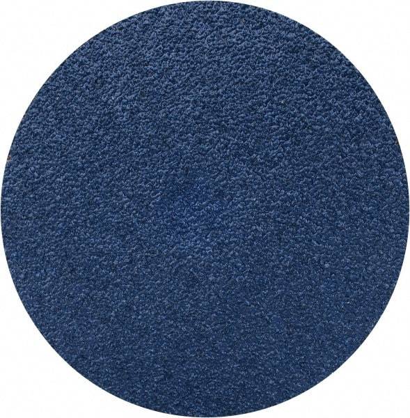 Norton - 4" Disc Diam, 50 Grit, Zirconia Alumina Quick Change Disc - Type S Attaching System, Coated, Coarse Grade, R821 Series - Apex Tool & Supply