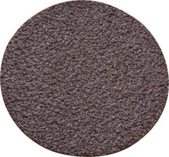 Norton - 1-1/2" Disc Diam, 60 Grit, Aluminum Oxide Quick Change Disc - Type S Attaching System, Coated, Brown, Medium Grade, R228 Series - Apex Tool & Supply