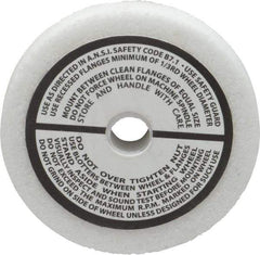 Grier Abrasives - 46 Grit Aluminum Oxide Type 1 Internal Grinding Wheel - 2-1/2" Diam x 3/8" Hole x 3/8" Thick, 12,987 Max RPM, Coarse Grade, J Hardness, Vitrified Bond - Apex Tool & Supply