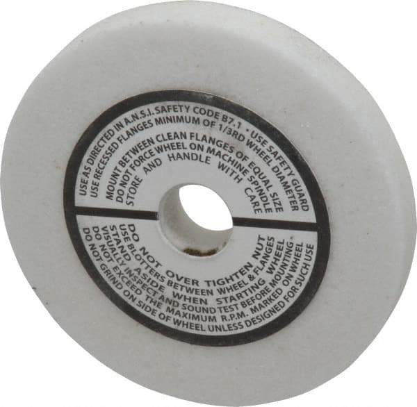 Grier Abrasives - 60 Grit Aluminum Oxide Type 1 Internal Grinding Wheel - 3" Diam x 1/2" Hole x 3/8" Thick, 10,823 Max RPM, Medium Grade, K Hardness, Vitrified Bond - Apex Tool & Supply