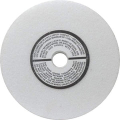 Grier Abrasives - 60 Grit Aluminum Oxide Type 1 Internal Grinding Wheel - 4" Diam x 1/2" Hole x 1/2" Thick, 8,100 Max RPM, Medium Grade, K Hardness, Vitrified Bond - Apex Tool & Supply