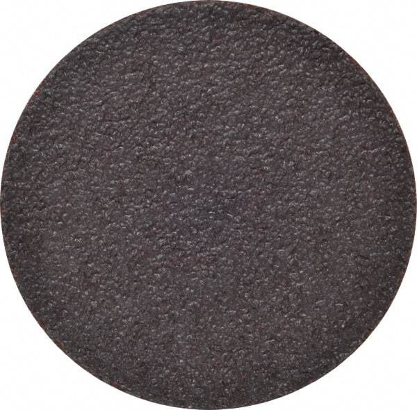 Norton - 3" Disc Diam, 36 Grit, Aluminum Oxide Quick Change Disc - Type S Attaching System, Coated, Brown, Very Coarse Grade, R228 Series - Apex Tool & Supply