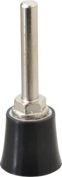 Norton - 1" Diam Quick-Change Type S Disc Backing Pad - 1/4" Shank Diam, Medium Density, 40,000 RPM, Speed-Lok TS Compatible - Apex Tool & Supply