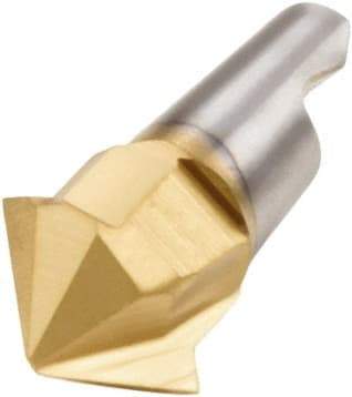 Seco - MM06 M02 Grade F15M Carbide Chamfer Milling Tip Insert - 2 Flutes, 0.315" Cutting Diam, 0.024" Depth of Cut, 0.335" Extension, 0.236" Cnr Rad - Apex Tool & Supply