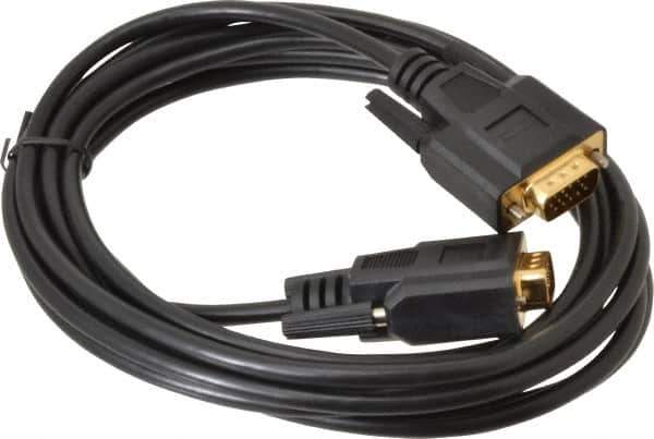 Tripp-Lite - 10' Long, HD15/HD15 Computer Cable - Black, Male x Male - Apex Tool & Supply