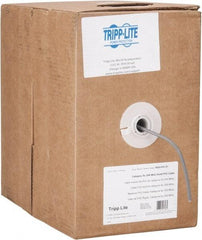 Tripp-Lite - Cat5e, 24 AWG, 350 MHz, Unshielded Network & Ethernet Cable - Gray, PVC, 1,000' OAL - Apex Tool & Supply